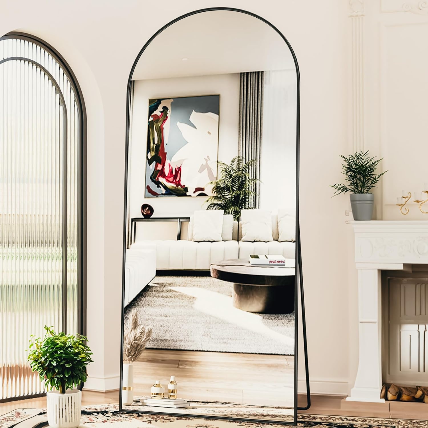 Full Length Mirror, 76"x34" Floor Mirror